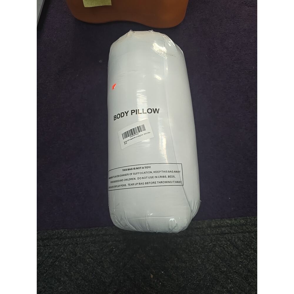 12065 Bedtreat Cooling Body Pillow 20 X 54 White New Sealed